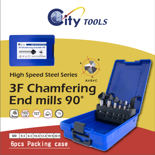 Packing Case of the Chamfering  End mills